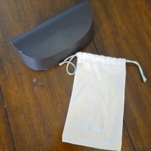 Oliver Peoples sunglasses bag and hard case